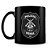 Caneca Polícia Penal do Distrito Federal 100% Preta (Com Nome) - Imagem 1