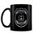 Caneca Polícia Penal de Tocantins 100% Preta (Com Nome) - Imagem 1