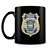 Caneca Polícia Penal do Rio Grande do Norte (100% Preta) - Imagem 1