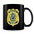 Caneca Polícia Penal de Pernambuco (100% Preta) - Imagem 2