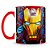 Caneca Homem de Ferro 3D (Mod.3) - Imagem 1