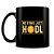 Caneca No Fomo Just HODL (100% Preta) - Imagem 1