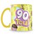 Caneca Aniversário 90tou (Rosa) - Imagem 1