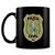 Caneca Polícia Civil do Ceará (100% Preta) - Imagem 1