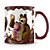 Caneca Feliz Páscoa Masha e o Urso (Com Foto) - Imagem 1
