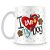 Caneca Personalizada I Love My Dog (1 Foto) - Imagem 1