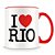 Caneca Personalizada I Love Rio de Janeiro - Imagem 2