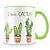 Caneca Personalizada I love Cactus - Imagem 2