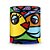 Caneca Personalizada Romero Britto Peixinhos (Preta) - Imagem 3