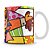 Caneca Personalizada Romero Britto O Abraço - Imagem 2