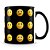 Caneca Personalizada Emojis (Preta) - Imagem 2