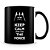 Caneca Personalizada Darth Vader Keep Calm (Preta) - Imagem 2
