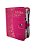Biblia Média Carteira Harpa Letra Grande Índice Rosas Pink - Imagem 5
