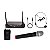 Kit com Microfones Sem Fio Lexsen LM258UKIT UHF 2 canais - Imagem 1