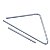 Triangulo Profissional Grande de Aço TL606 TORELLI - Imagem 4