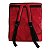Mochila Bag Para Baqueta  Acessórios Bateria Luxo Vermelha - Imagem 3