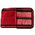 Mochila Bag Para Baqueta  Acessórios Bateria Luxo Vermelha - Imagem 4