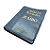 Biblia Sagrada Harpa Letra Jumbo Indice Luxo Azul - Imagem 2