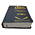 Biblia Sagrada Harpa Letra Jumbo Indice Luxo Azul - Imagem 4
