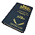Biblia Sagrada Harpa Letra Jumbo Indice Luxo Azul - Imagem 2