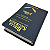Biblia Sagrada Harpa Letra Jumbo Indice Luxo Azul - Imagem 3