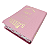 Biblia Sagrada Harpa Letra Jumbo Indice Luxo Rosa - Imagem 3