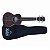 Kit Ukulele Soprano Kalani Tabaco Capa Afinador 2 Palhetas - Imagem 2