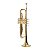 Trompete Laqueado Vogga VSTR701N Com 3 Pistos - Imagem 1