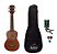 Kit Ukulele Acústico Kalani Series Capa Bag Afinador Palheta - Imagem 1