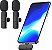 Microfone de lapela Sem Fio Duplo Android e iPhone Tipo-C - Imagem 3