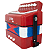 Acordeon Infantil 3 Baixos 7 Teclas Vermelho Spring Kids - Imagem 2