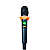 Microfone Sem Fio Duplo Kadosh de Mão UHF Recarregável K422M - Imagem 3