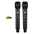 Microfone Sem Fio Duplo Kadosh de Mão UHF Recarregável K402M - Imagem 7