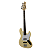 Contra Baixo Winner Jazz Bass Creme 4 Cordas WJB Elétrico - Imagem 1