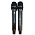 Microfone Sem Fio Duplo Kadosh UHF Recarregável K492M Rec B6 - Imagem 3