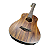 Violão Elétrico Ativo Baby Hofma Natural Fosco HBB34K STNT - Imagem 6