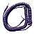 Cabo P10 X P10 L 90° 9,15m Espiral Roxo Mac Cabos Vintage Series - Imagem 4