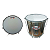 Kit Surdo Contemporânea 18x45 159LT Capa Extra Luxo King Musical - Imagem 3