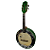 Kit Banjo Marques Elétrico Verde A20C Capa Luxo e Palhetas - Imagem 4