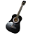 Violão Infantil de Nylon Acústico Myth MT34N 1/2 Black Preto - Imagem 2