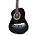 Kit Violão Infantil de Nylon Myth MT34N 1/2 Black e Capa - Imagem 8