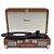 Vitrola Raveo Sonetto Chrome Brown Com Toca Disco Bluetooth - Imagem 2