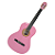 Kit Violão de Nylon Acústico Pink MYTH MT39N Acessórios - Imagem 4