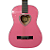 Violão de Nylon Acústico Pink Heart Infantil 3/4 Myth MT36N - Imagem 2