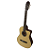 Violão De Nylon Cort Eletroacústico Com Cutway  AC 120CE OP - Imagem 2
