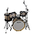 Bateria Acústica Cross RMV Bumbo 20 Sem Banco e Sem Pratos - Imagem 1