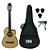 Kit Violão Nylon Eletroacústico Cort AC120CE Acessórios - Imagem 1