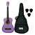 Kit Violão Nylon Purple 3/4 Myth MT36N Com Capa e Palhetas - Imagem 1