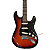 Kit Guitarra Stratocaster Sunburst Rockwave RW50 SB Com Capa - Imagem 4