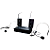 Microfone Sem fio Duplo Headset Kadosh KDS392-H - Imagem 9